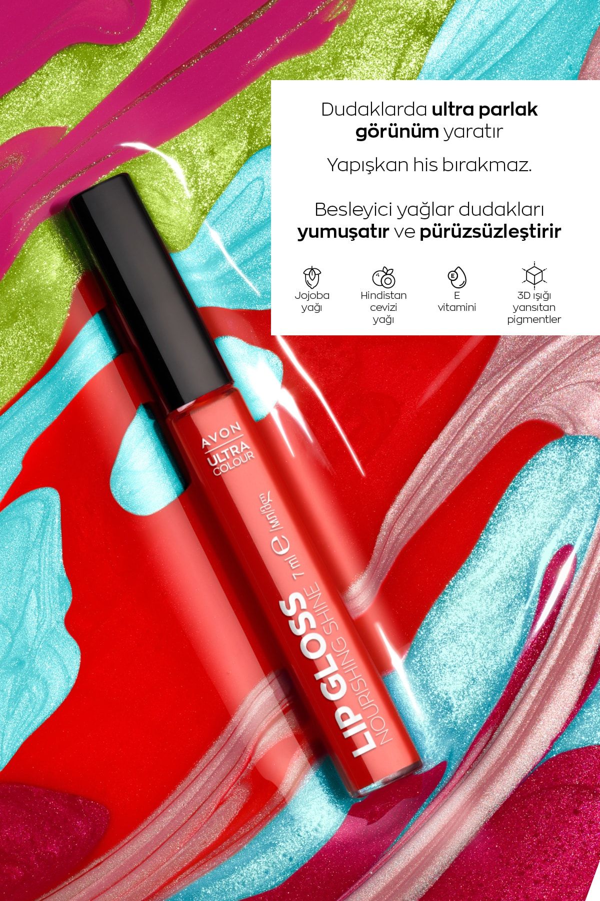 Ultra%20Color%20Lip%20Gloss%20Besleyici%20Dudak%20Parlatıcısı%20Cherry%20Pick