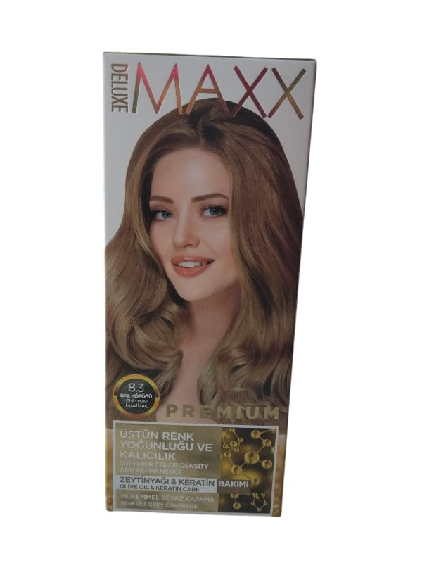 MAXX%20DELUXE%20Premıum%208.3%20Bal%20Köpüğü%20Saç%20Boyası