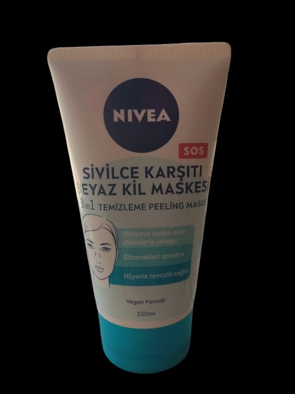 NIVEA%20Sivilce%20Karşıtı%203’ü%201%20Arada%20Beyaz%20Kil%20Maskesi%20150%20Ml