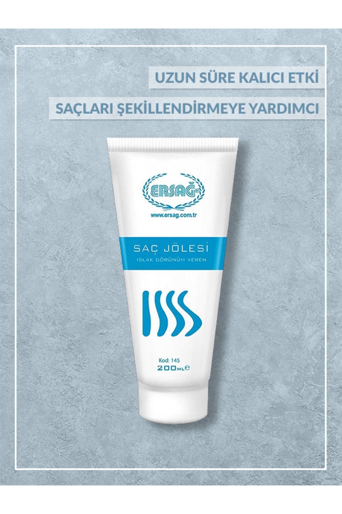 Ersağ%20Saç%20Jölesi%20Islak%20görünüm%20200%20ml