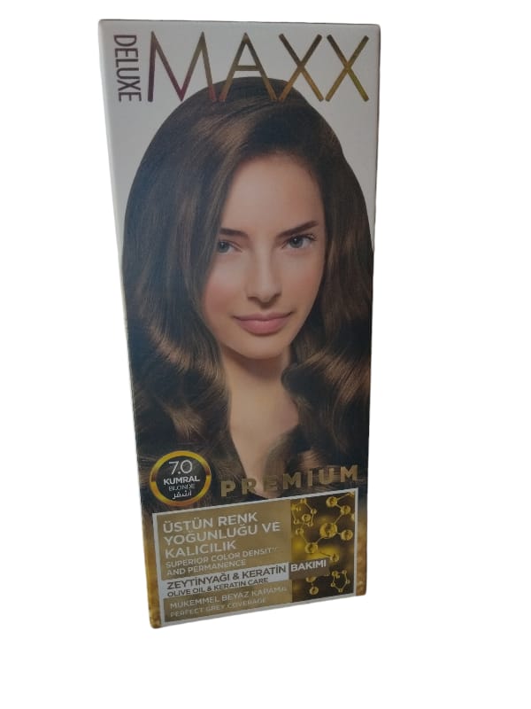 MAXX%20DELUXE%20Premıum%207.0%20Kumral%20Saç%20Boyası