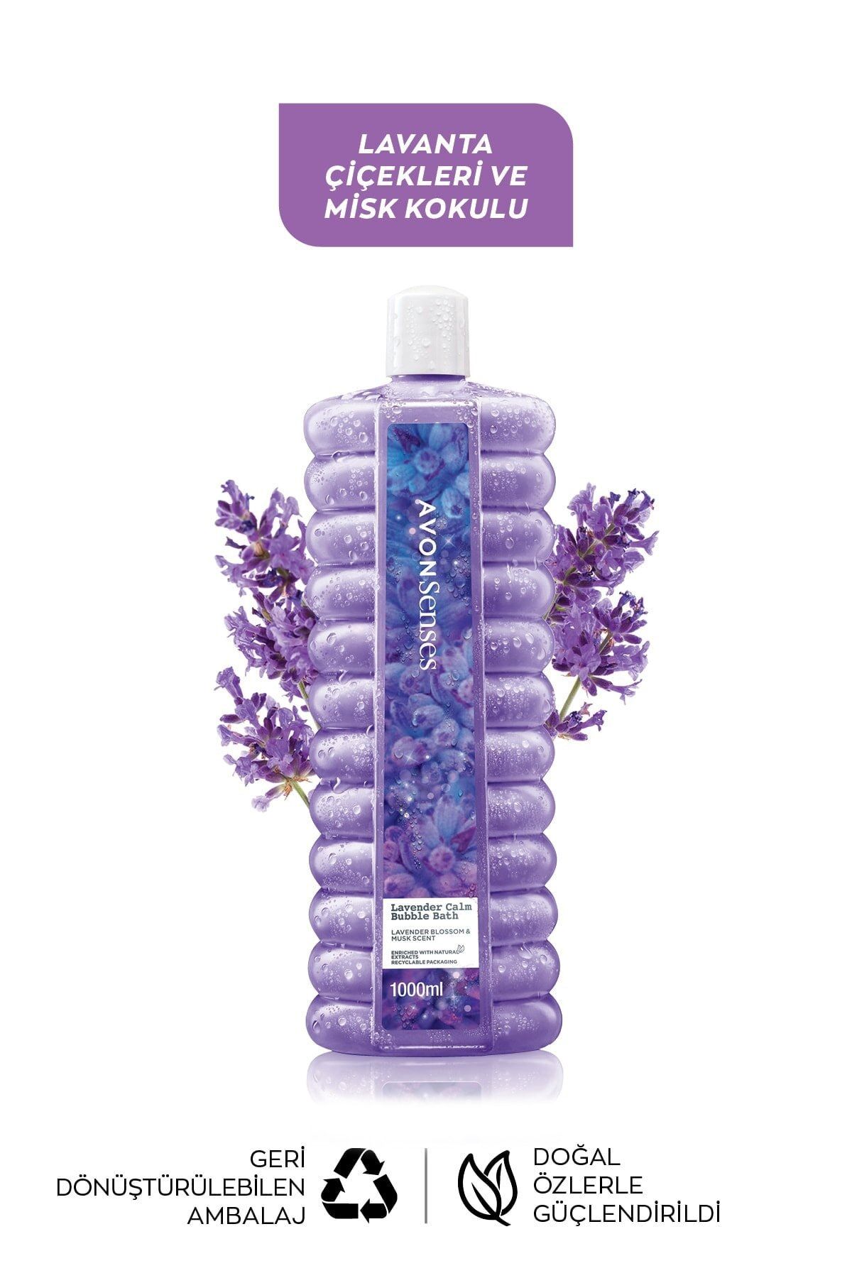 Senses%20Lavender%20Calm%20Lavanta%20Kokulu%20Banyo%20Köpüğü%201%20Lt.