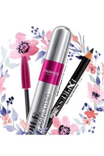 Farması Double Lash Extend Çift Etkili Maskara 12 Ml Ekspress Siyah Göz Kalemi