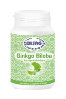 Ersağ Ginkgo Biloba ( Takviye Edici Gıda ) 60 Kapsül